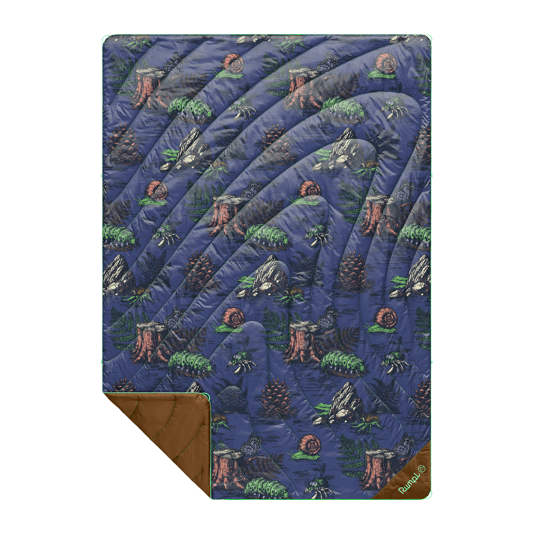 Original Puffy Blanket: Forest Floor | Rumpl. Set. Go. Original Puffy Blanket: Forest Floor | Rumpl. Set. Go.