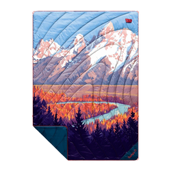 Rumpl Original Puffy Blanket - Grand Teton National Park Grand Teton National Park Blanket | Rumpl Original Puffy Blanket Printed Original