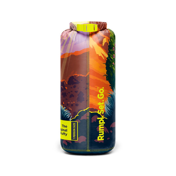 Rumpl Original Puffy Blanket - Haleakala National Park Original Puffy Blanket - Haleakala National Park | Rumpl Blankets For Everywhere Printed Original