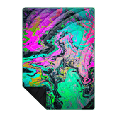 Original Puffy Blanket - Liquid Neon