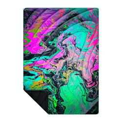 Original Puffy Blanket - Liquid Neon