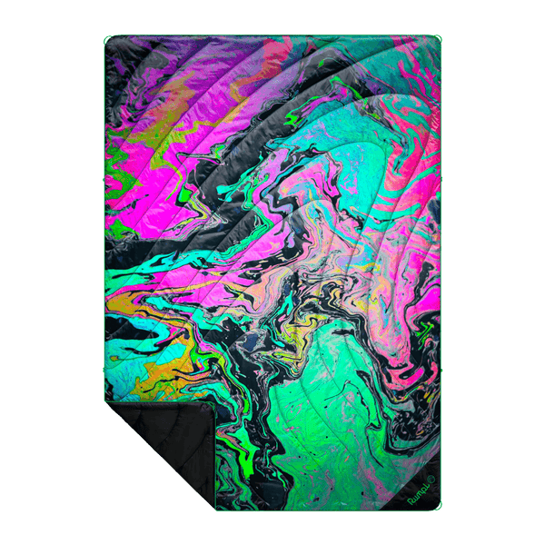 Original Puffy Blanket - Liquid Neon