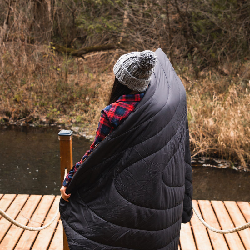 Original Puffy Blanket - Liquid Neon