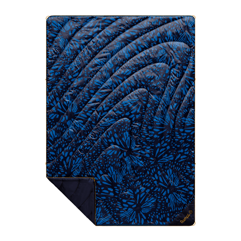 Rumpl Original Puffy Blanket - Midnight Flare Original Puffy Blanket - Midnight Flare | Rumpl Blankets For Everywhere Printed Original