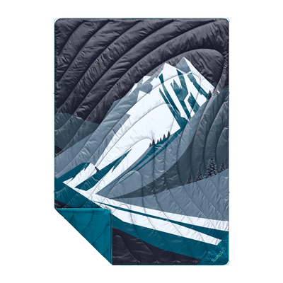 Rumpl Original Puffy Blanket - Midnight Mountain Peak Original Puffy Blanket - Midnight Mountain Peak | Rumpl Blankets For Everywhere Printed Original