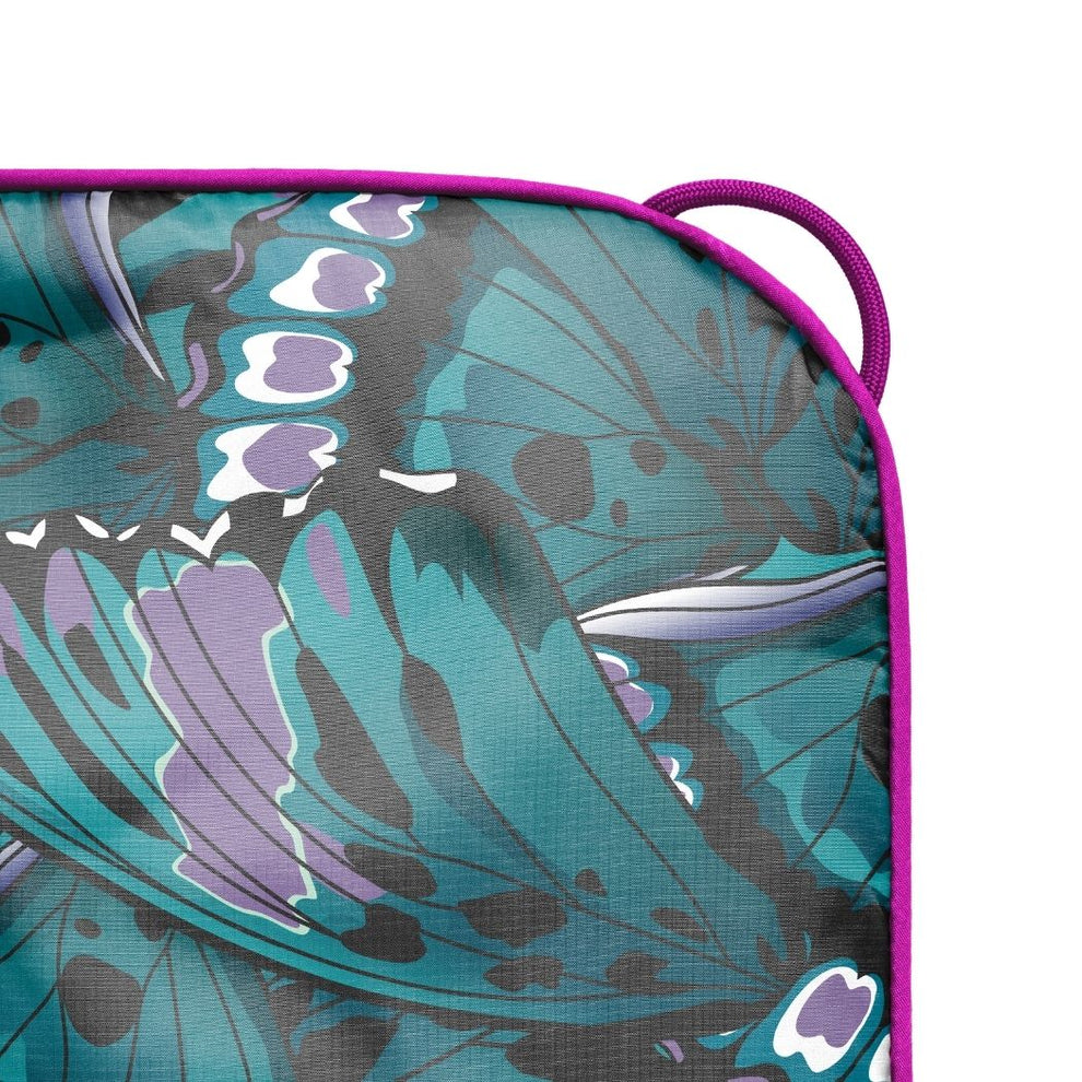Rumpl Original Puffy Blanket - Mint Green Butterflies Original Puffy Blanket - Mint Green Butterflies | Rumpl Blankets For Everywhere Printed Original