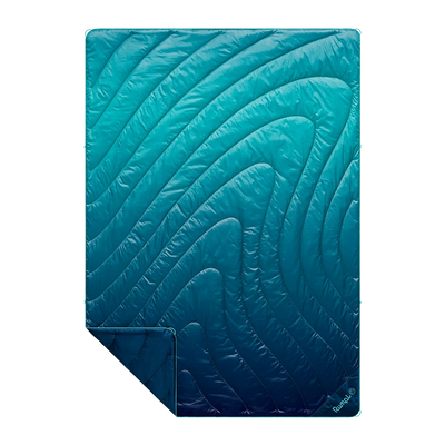 Rumpl Original Puffy Blanket - Ocean Fade Original Puffy Blanket - Ocean Fade| Rumpl Blankets For Everywhere Printed Original