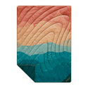 Rumpl Original Puffy Blanket - Rocky Mountain Sunset Fade Original Puffy Blanket - Rocky Mountain Sunset Fade | Rumpl Blankets Printed Original