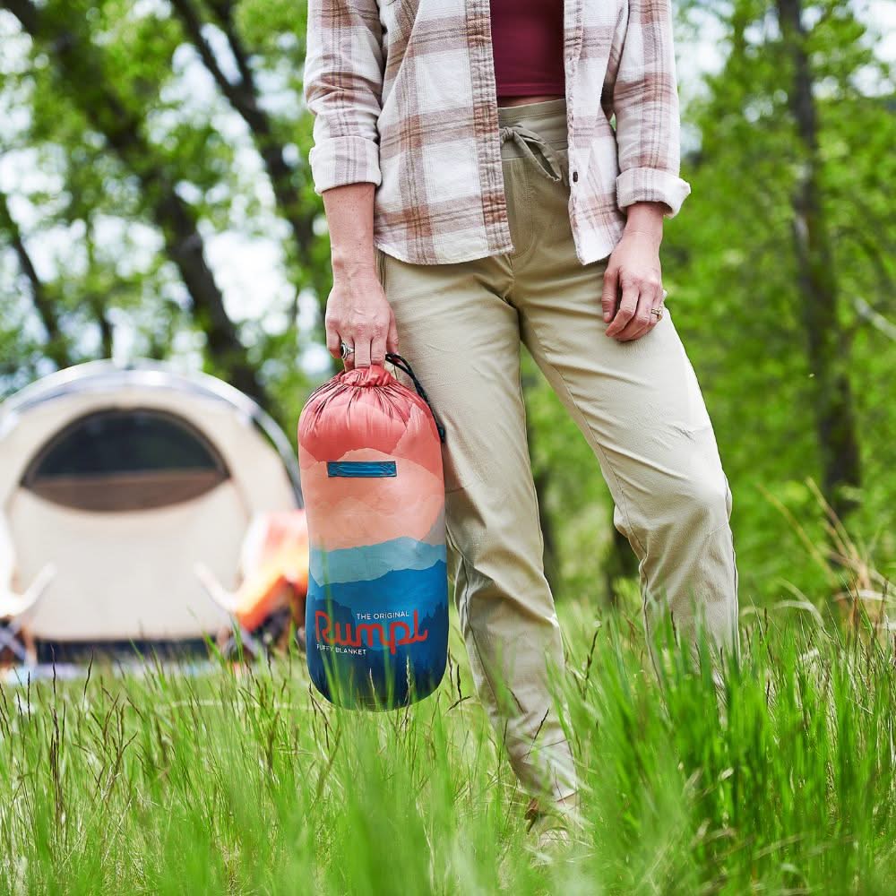 Original Puffy Blanket Rocky Mountain Sunset Fade Rumpl Blankets