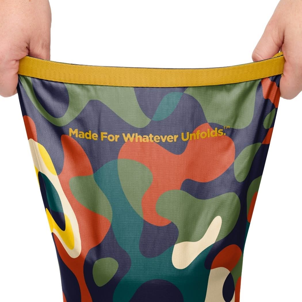 Rumpl Original Puffy Blanket - Rustic Abstraction Original Puffy Blanket - Rustic Abstraction | Rumpl Blankets For Everywhere Printed Original