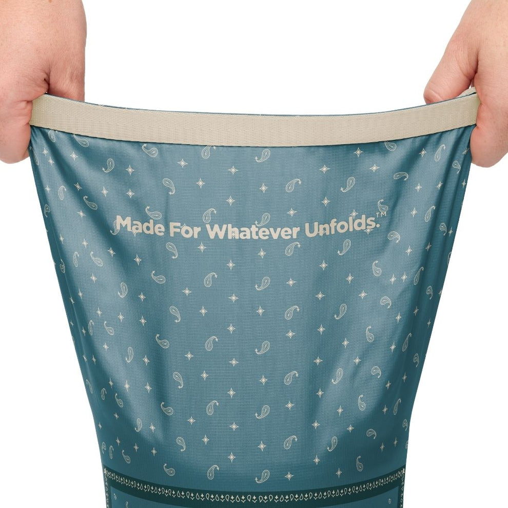 Rumpl Original Puffy Blanket - Sage Bronco Bandana Original Puffy Blanket - Sage Bronco Bandana | Rumpl Blankets For Everywhere Printed Original