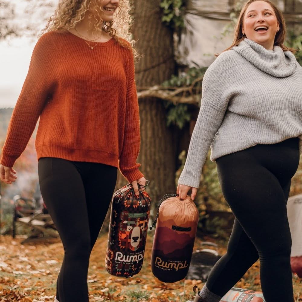 Rumpl Original Puffy Blanket - Teton Fade Printed Original