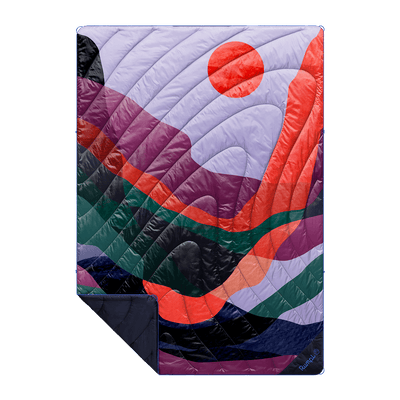 Rumpl Original Puffy Blanket - Valley Dusk Original Puffy Blanket - Valley Dusk | Rumpl Blankets For Everywhere Printed Original