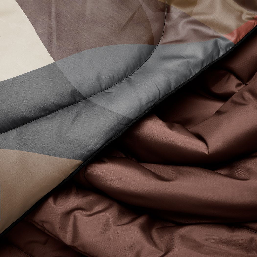 Rumpl Original Puffy Blanket - Valley Mocha Original Puffy Blanket - Valley Mocha | Rumpl Blankets For Everywhere Printed Original