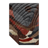 Rumpl Original Puffy Blanket - Valley Mocha Original Puffy Blanket - Valley Mocha | Rumpl Blankets For Everywhere Printed Original