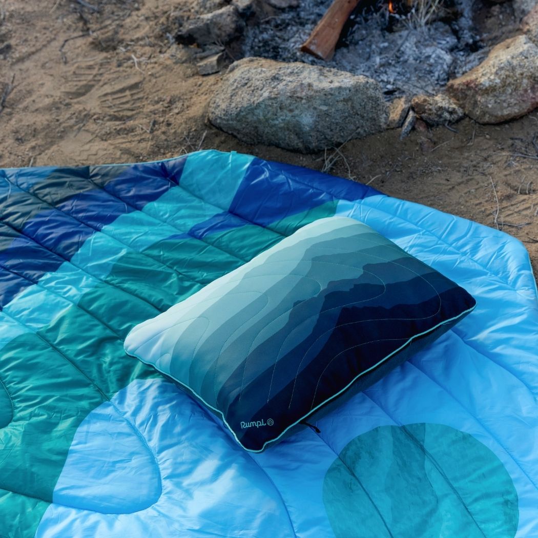 Original Puffy Blanket: Valley Seascape | Rumpl. Set. Go.