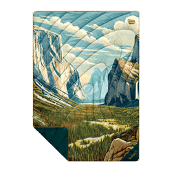 Rumpl Original Puffy Blanket - Yosemite National Park Yosemite National Park Blanket | Rumpl Blankets For Everywhere Printed Original