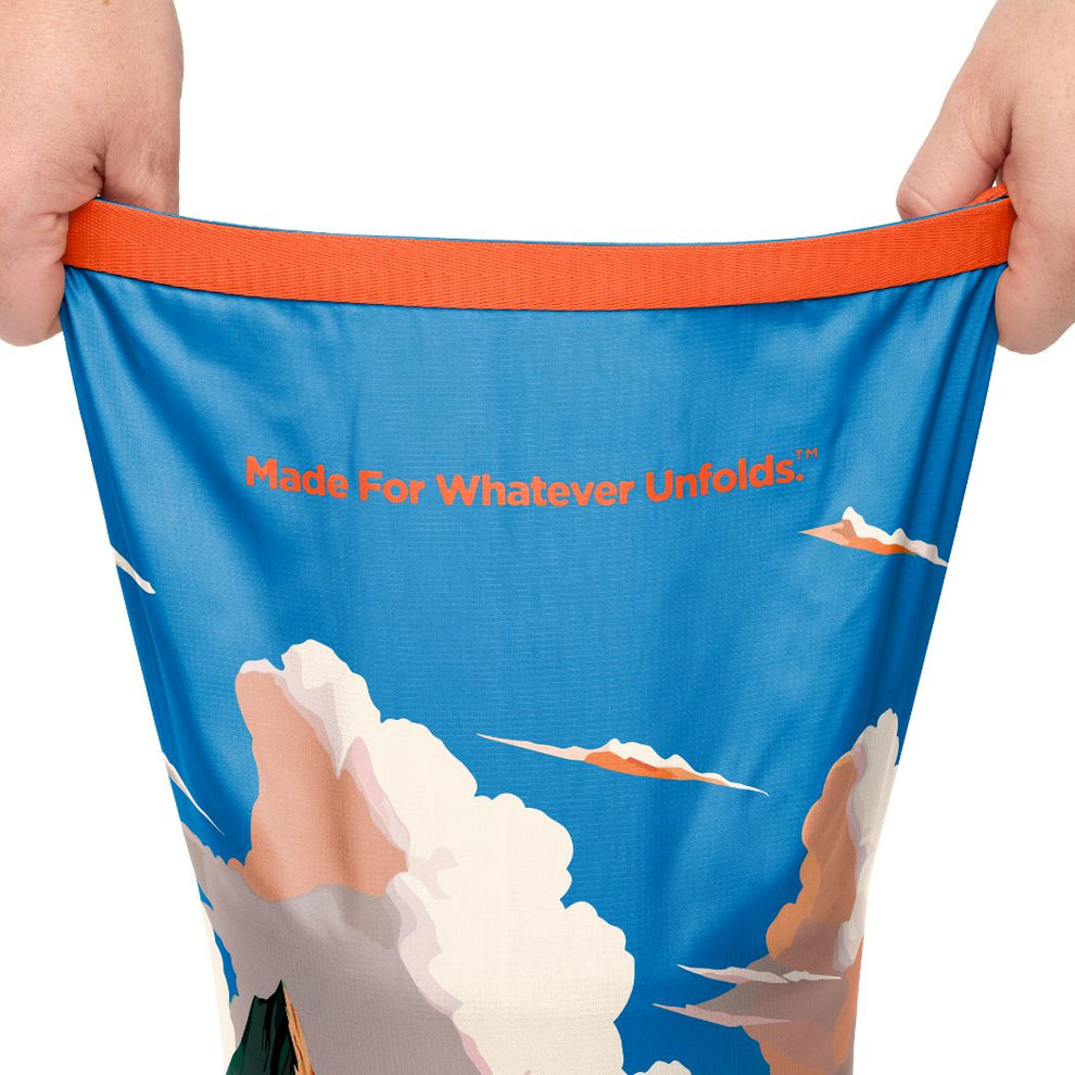 Rumpl Original Puffy Blanket - Zion National Park Zion National Park Blanket | Rumpl Outdoor Blankets Printed Original