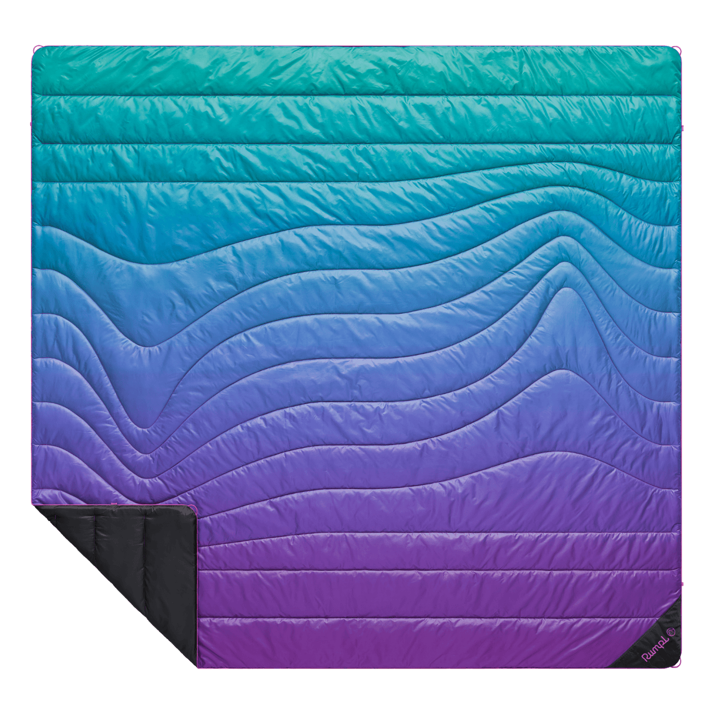 Rumpl Original Puffy 2 Person Blanket - Deep Violet Fade Original Puffy 2 Person Blanket - Deep Violet Fade | Rumpl Blankets For Everywhere Printed Original