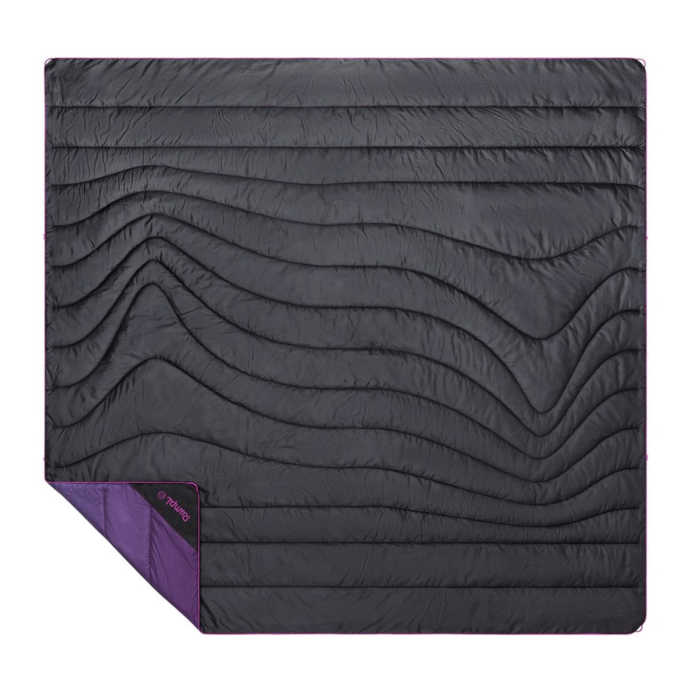 Rumpl Original Puffy 2 Person Blanket - Deep Violet Fade Original Puffy 2 Person Blanket - Deep Violet Fade | Rumpl Blankets For Everywhere Printed Original