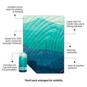 Rumpl Original Puffy 2 Person Blanket - Seascape Ridge Mountains Original Puffy 2 Person Blanket - Seascape Ridge Mountains | Rumpl Blankets For Everywhere Printed Original