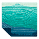 Rumpl Original Puffy 2 Person Blanket - Seascape Ridge Mountains Original Puffy 2 Person Blanket - Seascape Ridge Mountains | Rumpl Blankets For Everywhere Printed Original