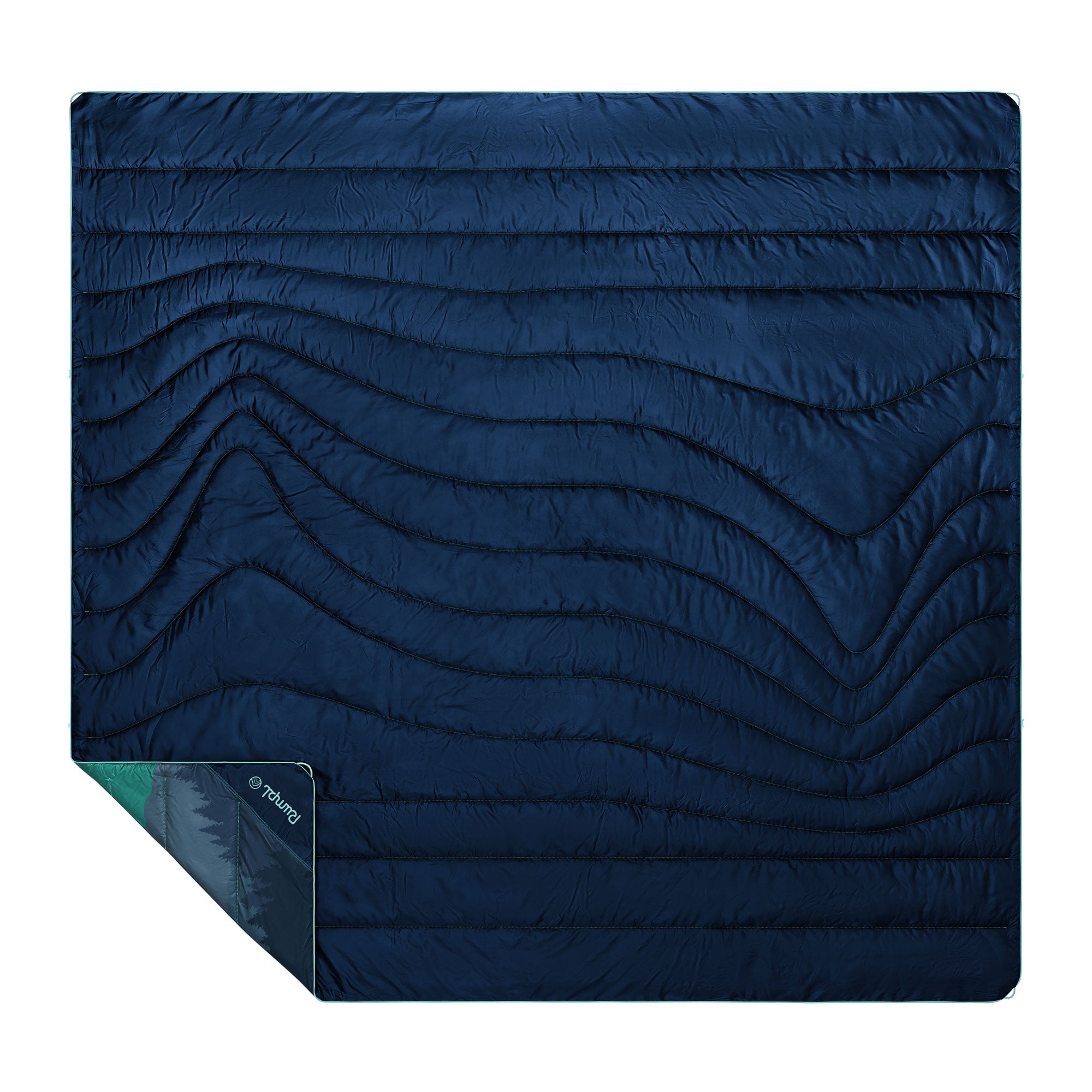 Original Puffy 2 Person Blanket: Seascape Ridge Mountains | Rumpl