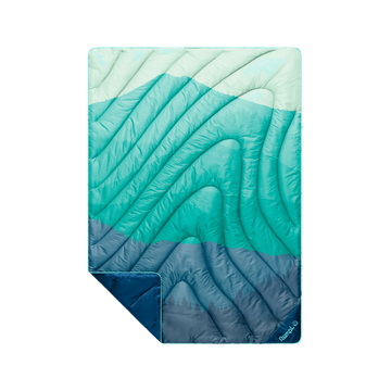 Rumpl Original Puffy Throw Blanket - Seascape Ridge Mountains Original Puffy Throw Blanket - Seascape Ridge Mountains | Rumpl Blankets For Everywhere Printed Original
