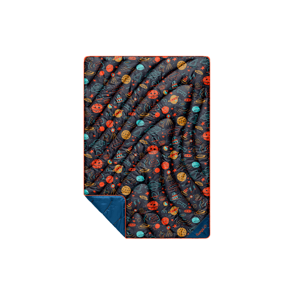 Rumpl Original Puffy Mini Blanket - Bedtime Space Doodles Original Puffy Mini Blanket - Bedtime Space Doodles | Rumpl Blankets For Everywhere Printed Original