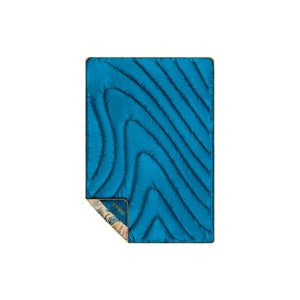 Original Puffy Throw Blanket - Mustard Fern