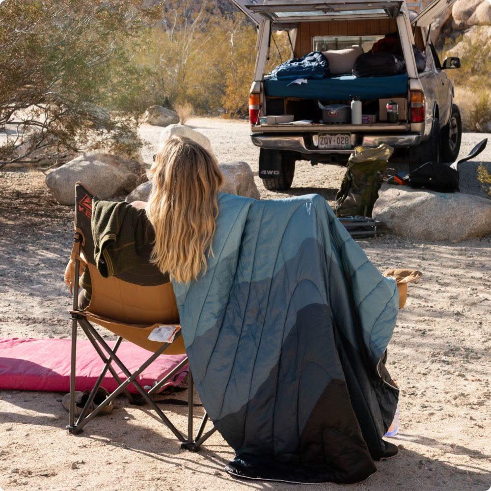 Couverture De Camping Rumpl The Original Puffy Blanket - Noir - 1 Personne - NEUF