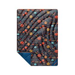 Original Puffy Throw Blanket - Bedtime Space Doodles
