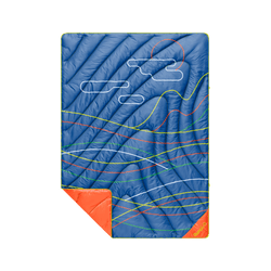 Original Puffy Throw Blanket - New Wave Blue