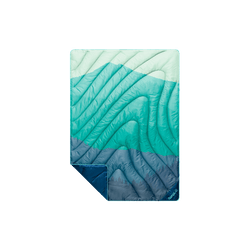 Original Puffy Throw Blanket - Seascape Ridge Mountains