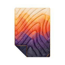 Original Puffy Throw Blanket - Watercolor Glow