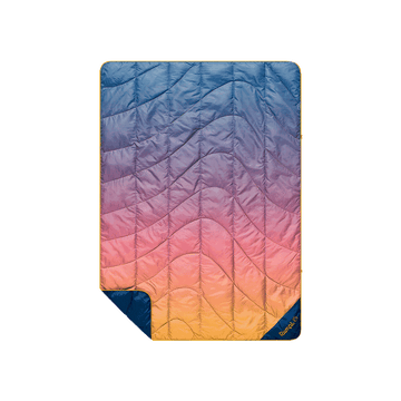 Rumpl Travel Puffy Blanket - Horizon Fade Travel Puffy Blanket - Horizon Fade | Rumpl Blankets For Everywhere Printed Travel