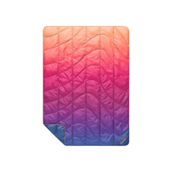 Travel Puffy Blanket - Sunset Spectrum Fade