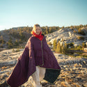Rumpl Backcountry Puffy Blanket - Fig Red Backcountry Puffy Blanket - Fig Red | Rumpl Blankets For Everywhere Solid Backcountry Puffy