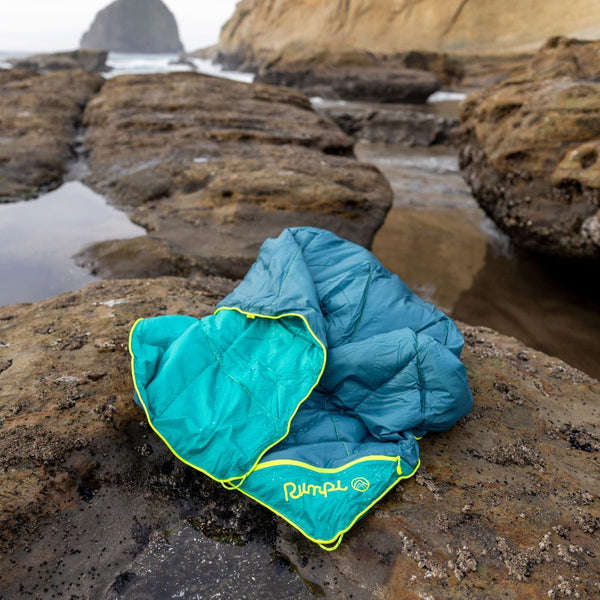 Rumpl Backcountry Puffy Blanket - Sage Mint Green Backcountry Puffy Blanket - Sage Mint Green | Rumpl Blankets For Everywhere Solid Backcountry Puffy