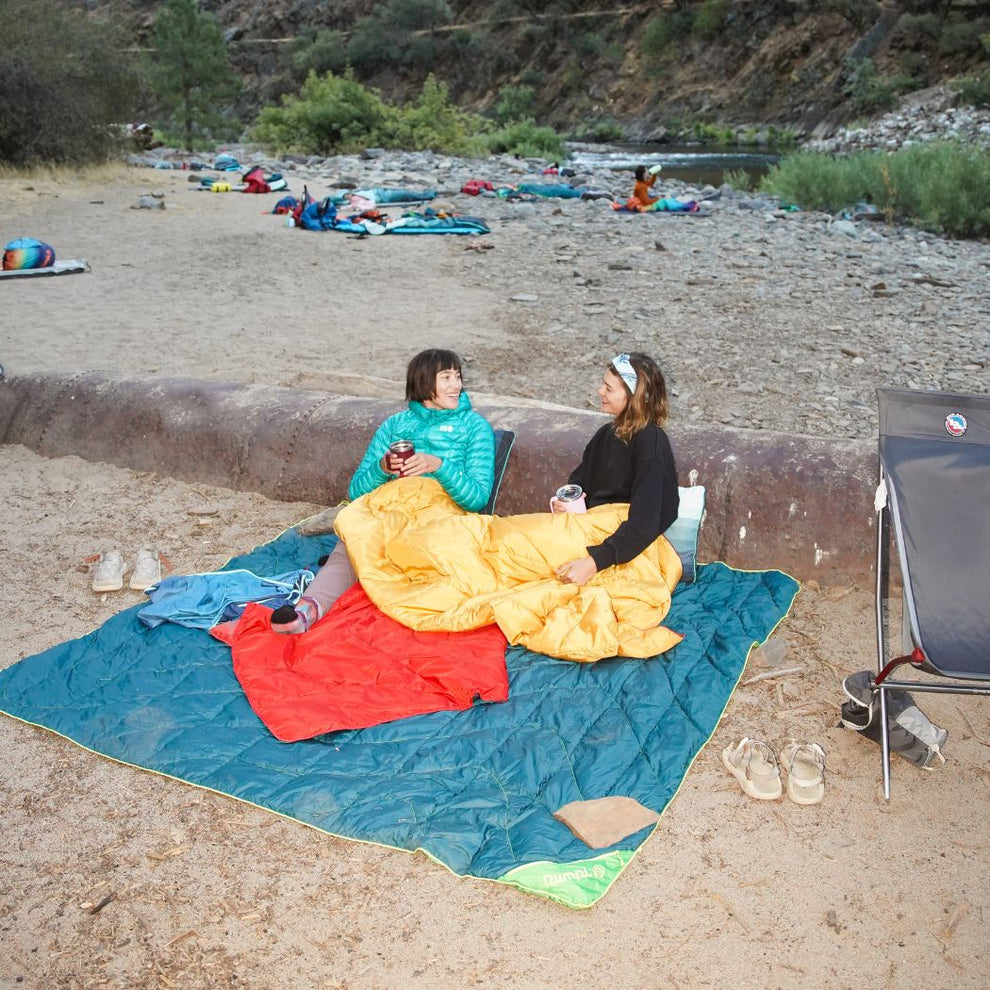 Rumpl Backcountry Puffy 2 Person Blanket - Sea Moss Backcountry Puffy 2 Person Blanket - Sea Moss | Rumpl Blankets Solid Backcountry Puffy