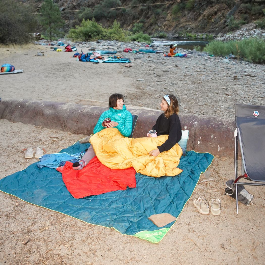 Rumpl Backcountry Puffy 2 Person Blanket - Sea Moss Backcountry Puffy 2 Person Blanket - Sea Moss | Rumpl Blankets Solid Backcountry Puffy