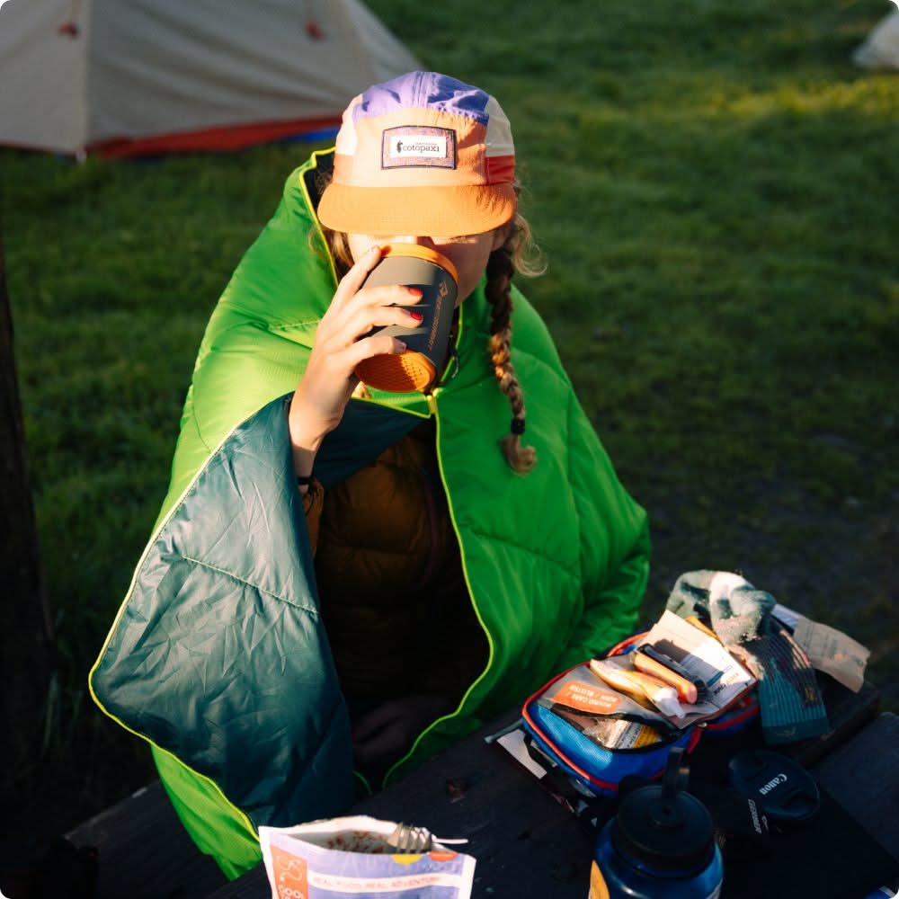 Backcountry Puffy Blanket: Sea Moss - Main Image