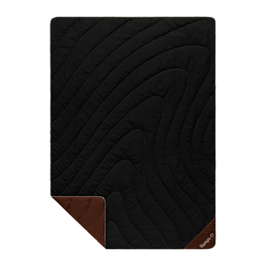 Campfire Puffy Blanket - Black Mocha