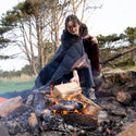 Rumpl Campfire Puffy Blanket - Black Mocha Campfire Puffy Blanket - Black Mocha | Rumpl Blankets For Everywhere Solid Campfire Puffy