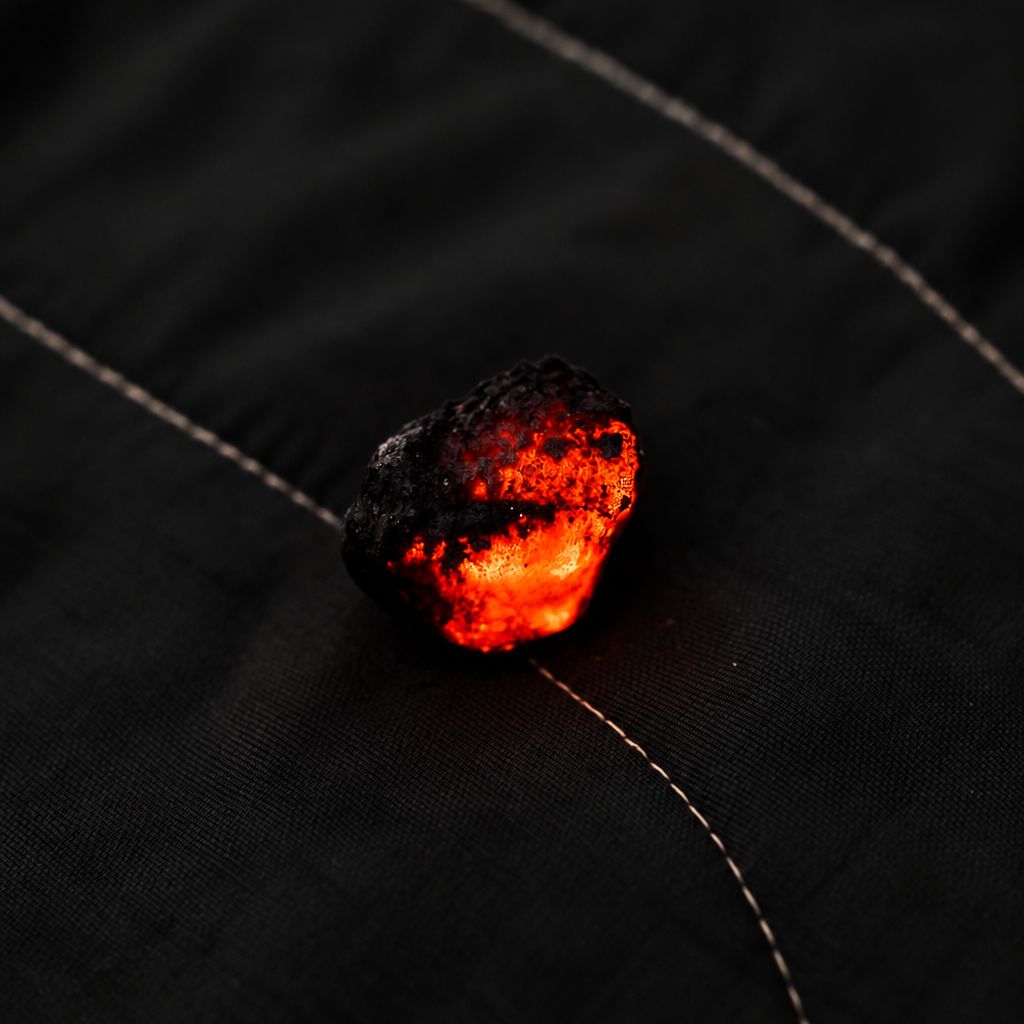 Campfire Puffy Blanket - Black Mocha