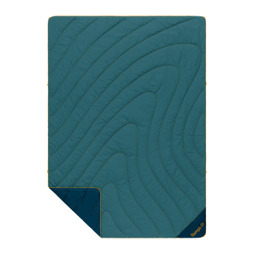 Rumpl Campfire Puffy Blanket - Sage Navy Campfire Puffy Blanket - Sage Navy | Rumpl Blankets For Everywhere Solid Campfire Puffy