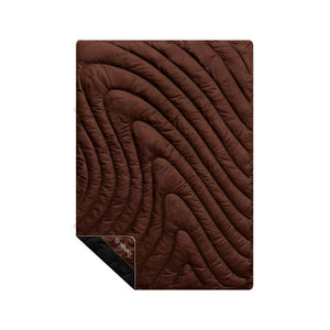Campfire Puffy Blanket - Black Mocha
