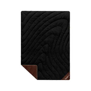 Campfire Puffy Blanket - Black Mocha