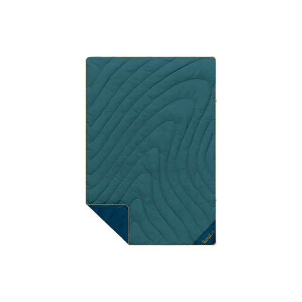 Rumpl Campfire Puffy Throw Blanket - Sage Navy Campfire Puffy Throw Blanket - Sage Navy | Rumpl Blankets For Everywhere Solid Campfire Puffy