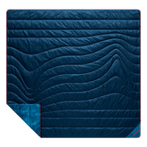 Rumpl Fleece Puffy 2 Person Blanket - Deepwater Fleece Puffy 2 Person Blanket - Deepwater | Rumpl Blankets For Everywhere Solid Fleece Puffy